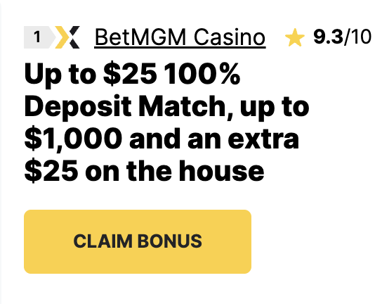 BetMGM US Casino online