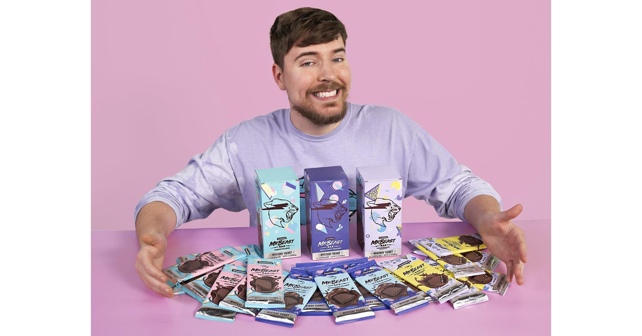 MrBeast Feastables chocolate brand launch 2025