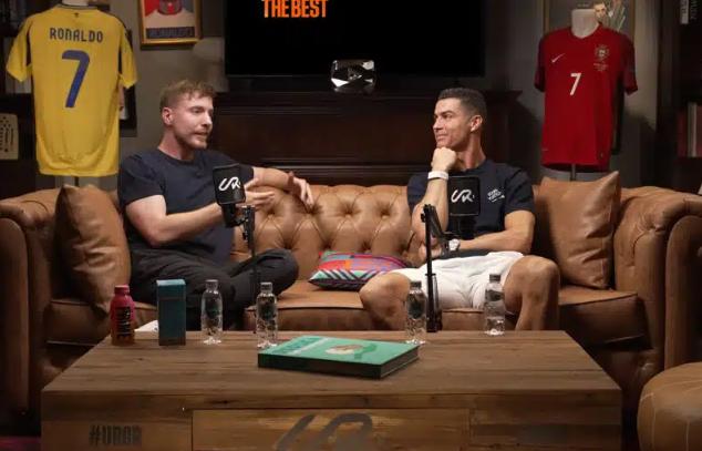 MrBeast interview with Cristiano Ronaldo 2025