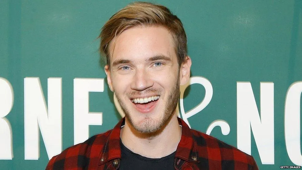 PewDiePie smiling portrait at a public event